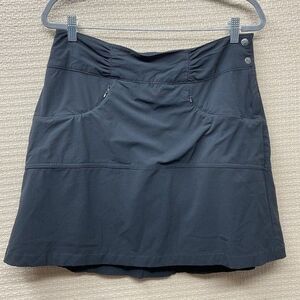 Athleta Hit The Trail Outdoor Activewear Skirt Skort Women Size 12 Black